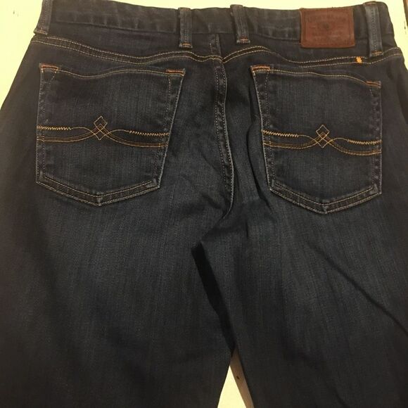 Lucky Brand size 4 blue boot cut jeans - Picture 2 of 5